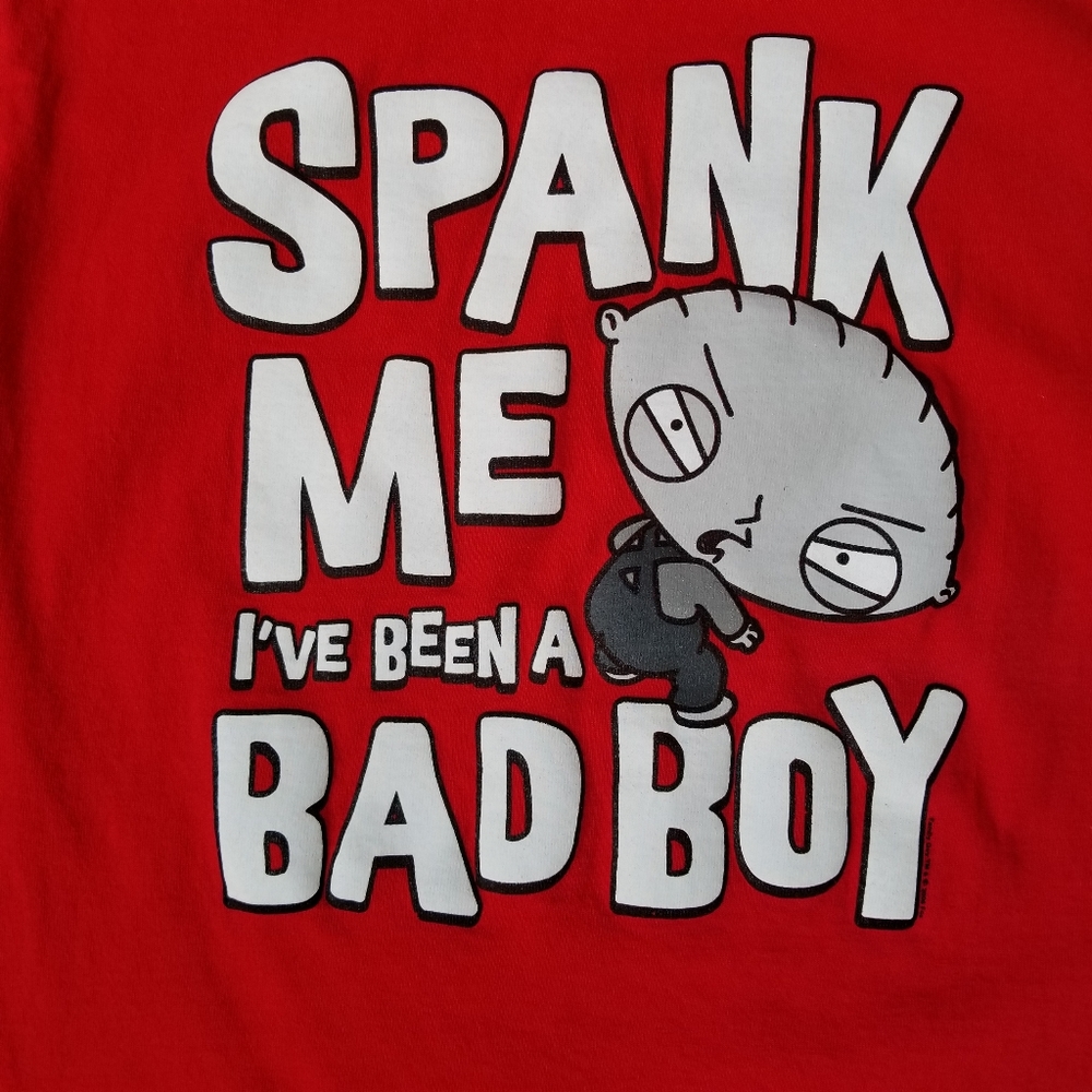 S I've been bad tshirt with Stewie